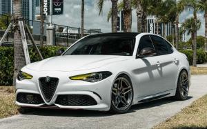Alfa Romeo Giulia on Vossen Wheels (M-X1)